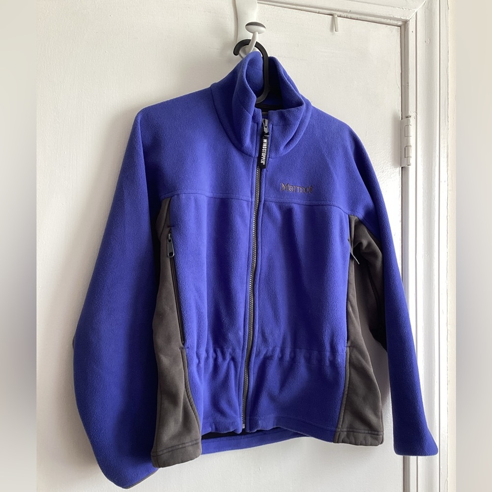 MARMOT Windstopper Jacket Purple Colorblock Women's Size S